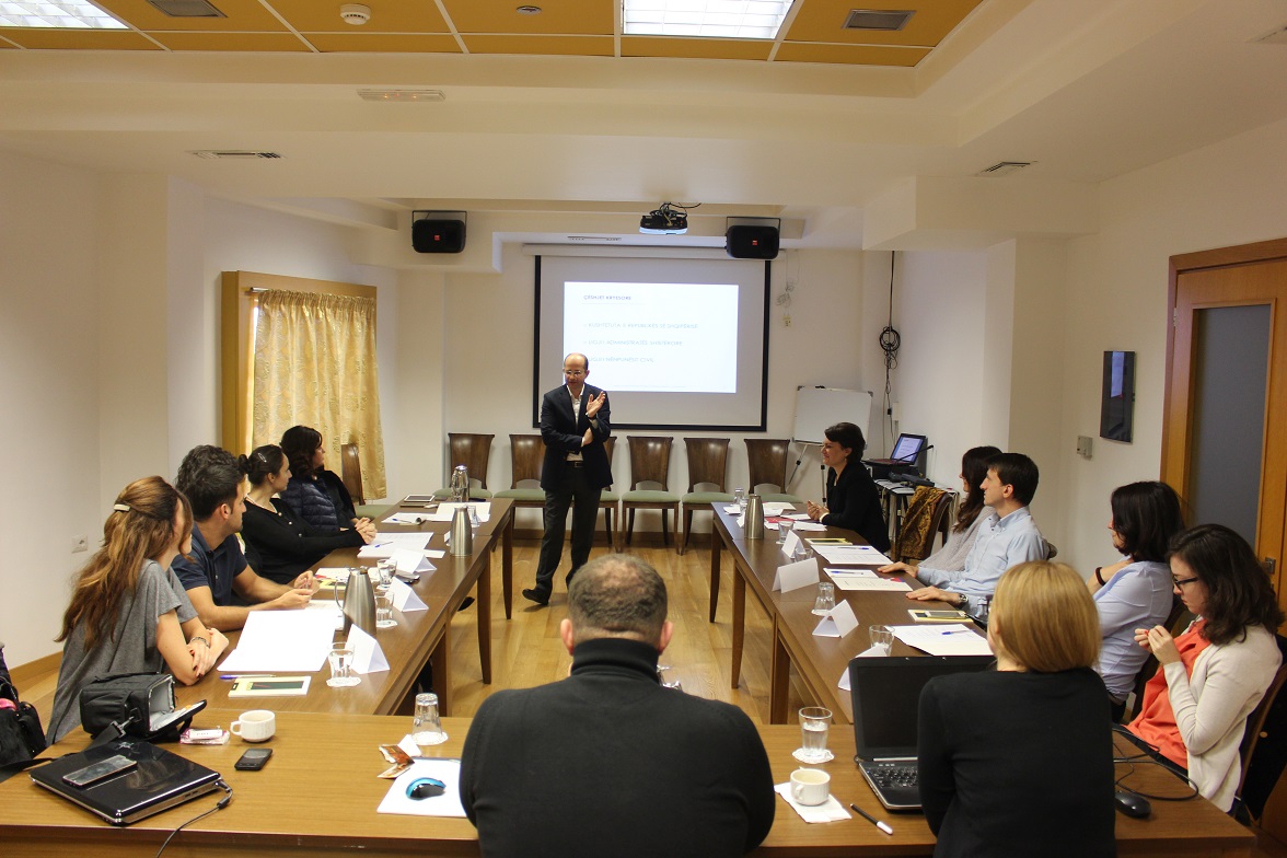 LEAD Albania 2017: Workshop on “Public Administration and the Role of Advisors”, 23 – 29 October 2016