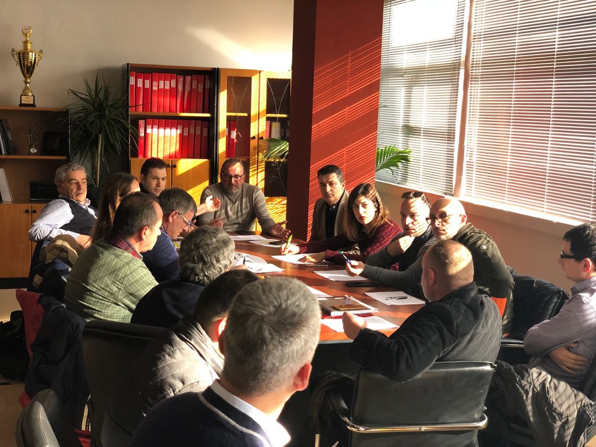 Meeting of the working group for restoration of the Historic Center of Vlora