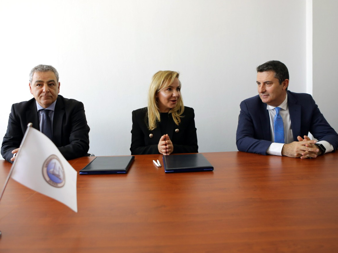 “CleanScore” signing of the project implementation Agreement at “Aleksandër Moisiu” University, Durrës