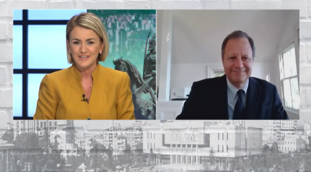 The interview of AADF Chairman of the Board of Trustees, Mr. Michael D. Granoff with Ms. Ilva Tare – ILVA NOW – Euronews Albania – 19 October 2020